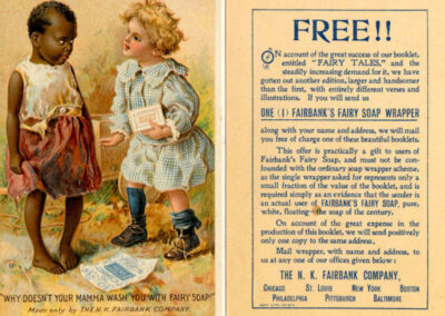 Anúncio racista dos anos 1940 (Fairy Soap)