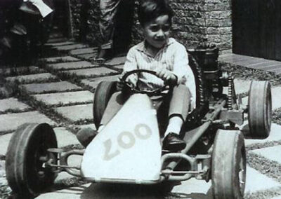O primeiro kart de Ayrton Senna